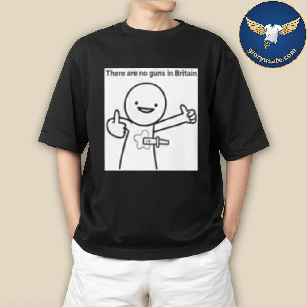 Official There Are No Guns In Britain Shirt