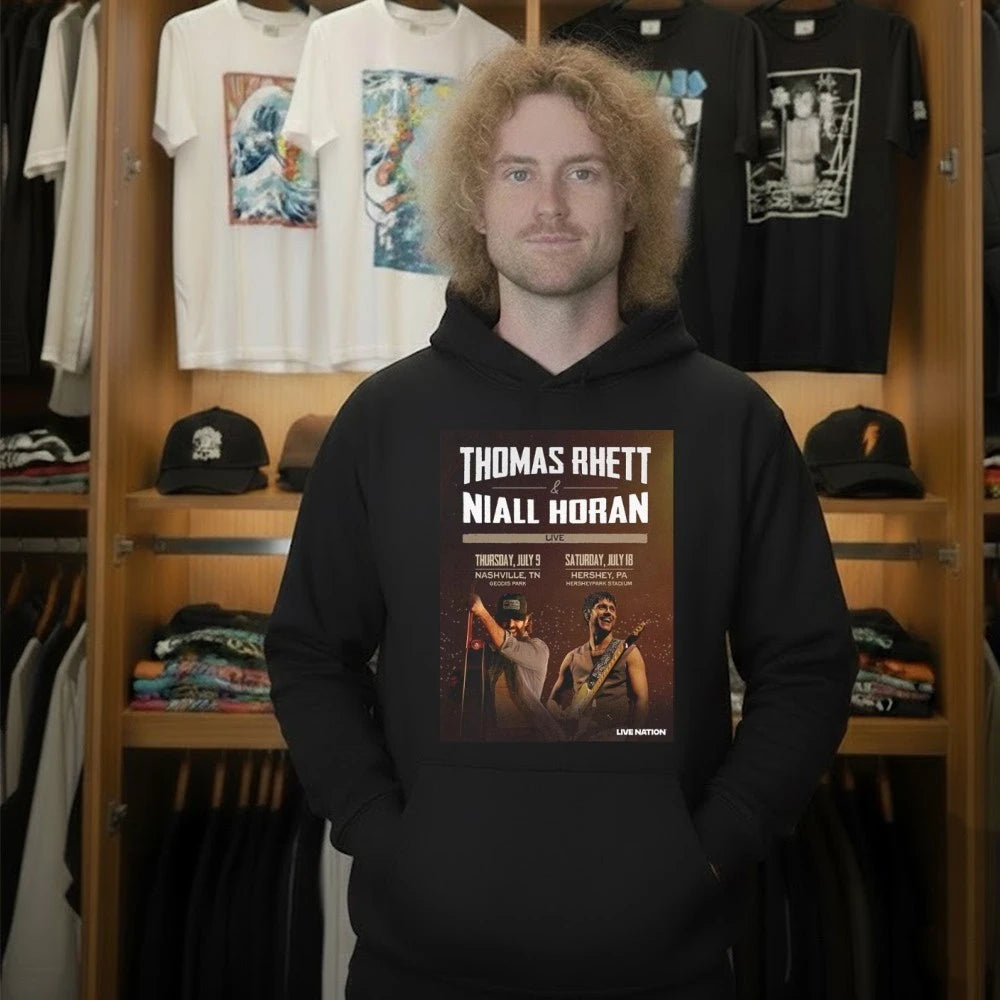 Official Thomas Rhett And Niall Horan 2026 Nashville TN Hershey PA Geodis Park Hersheypark Stadium July 9th 18th Shirt