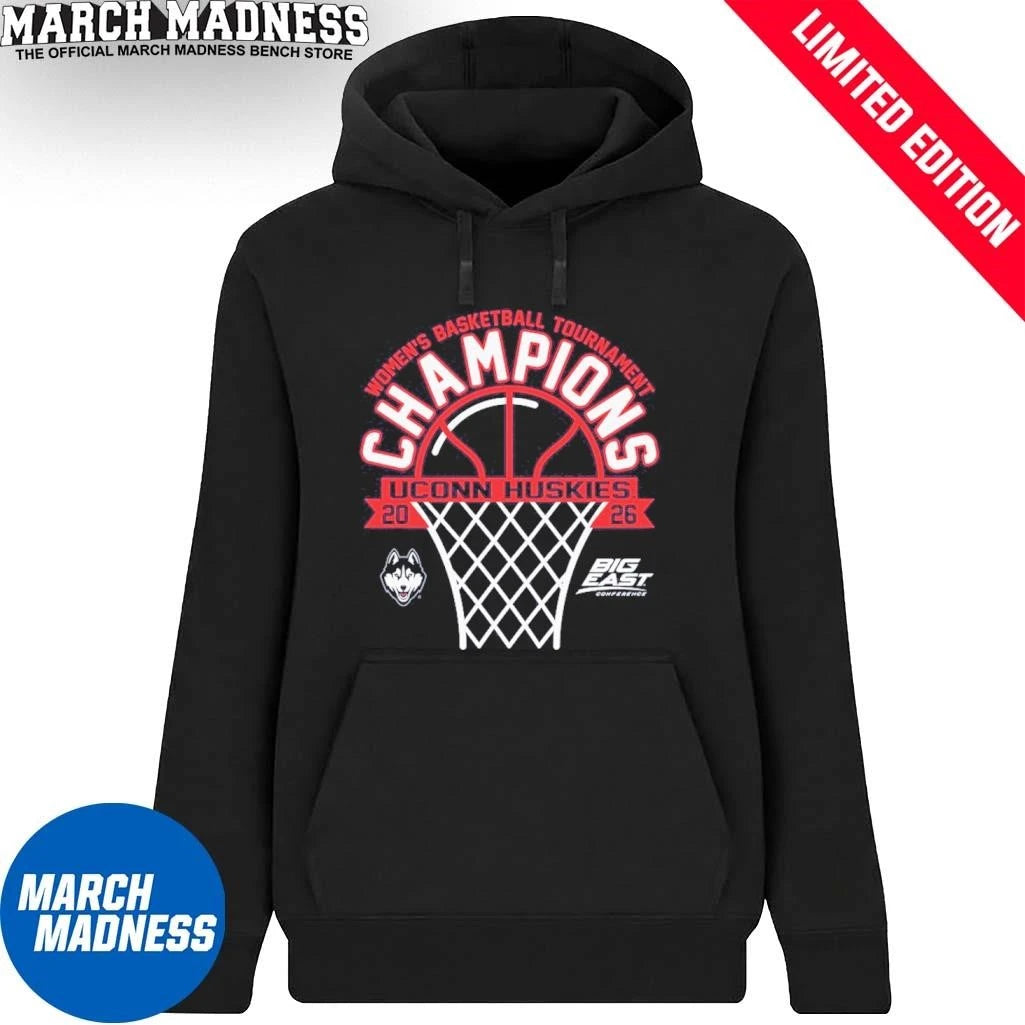 Official UConn Women’s Basketball Big East Tournament Champions T-Shirt