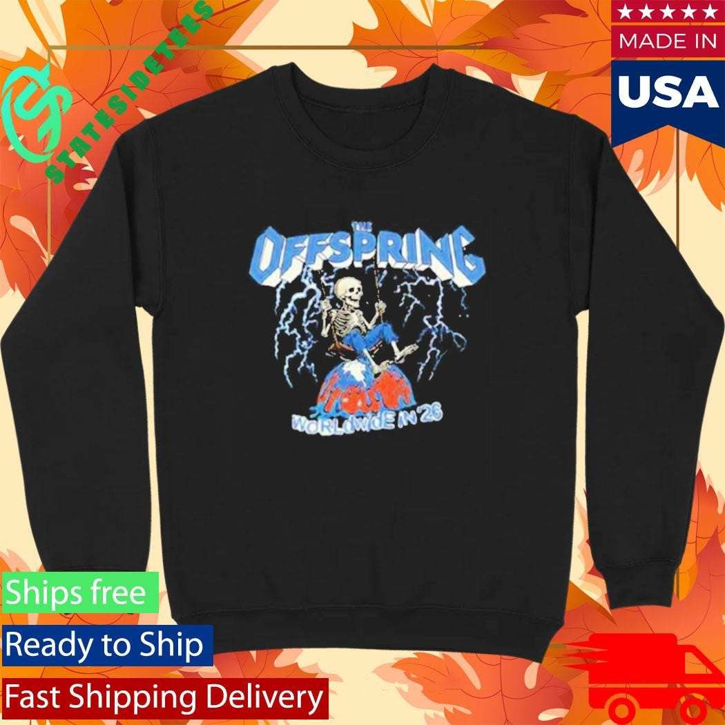 Offspring Swinging Skeleton 2026 Tour Shirt