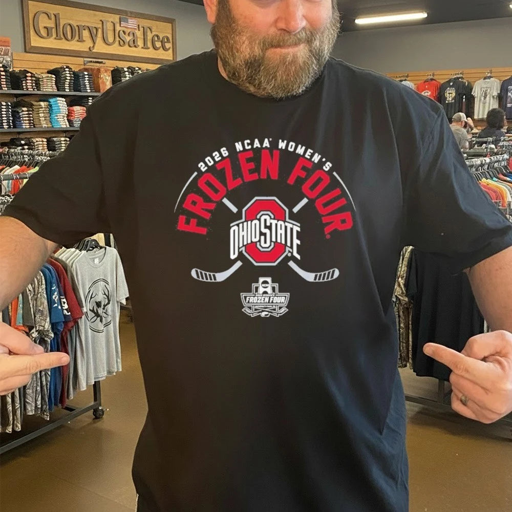 Ohio State Women’s Hockey 2026 Frozen Four Shirt
