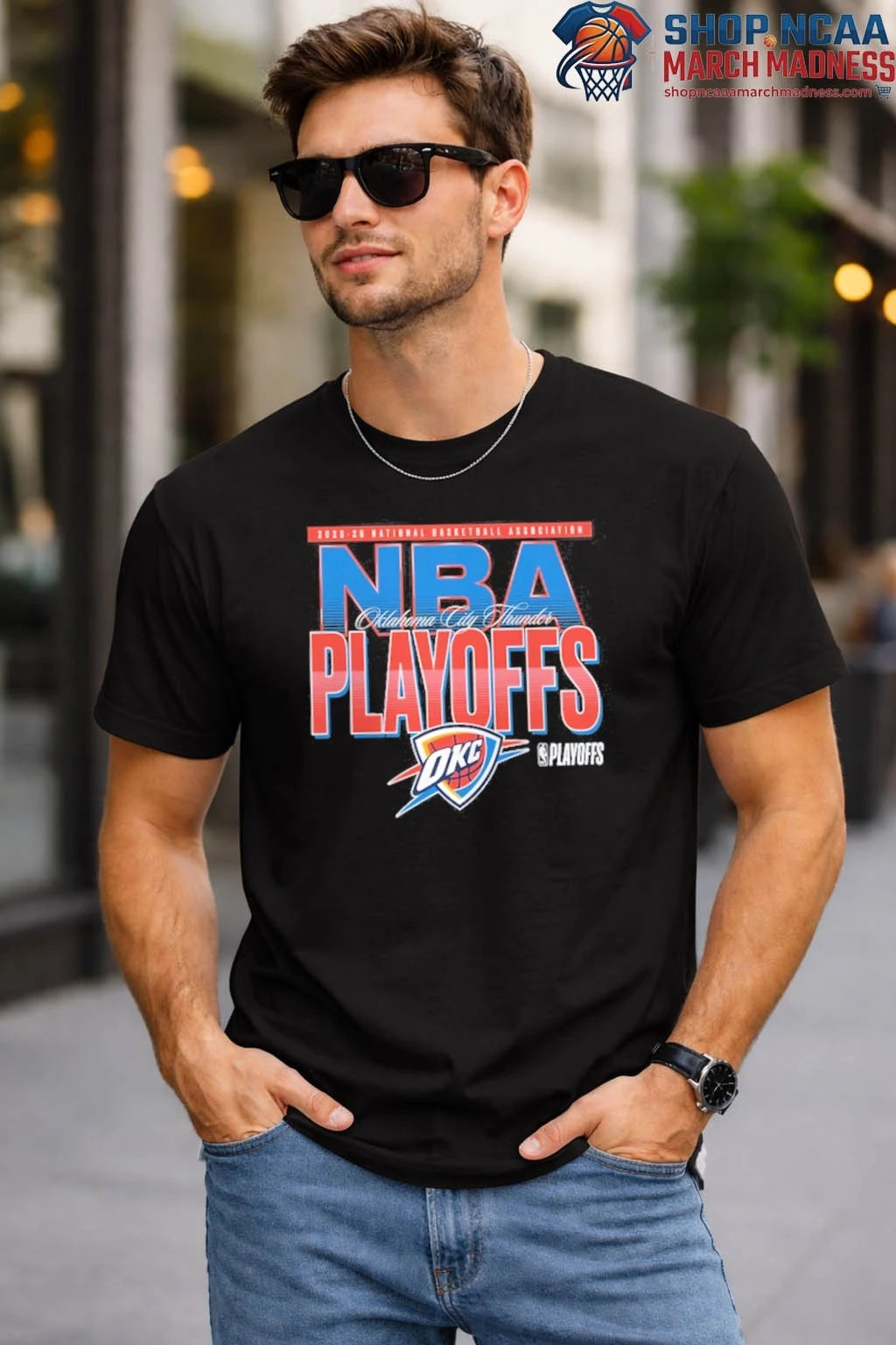 Oklahoma City Thunder 2025- 2026 NBA Playoffs T-Shirt