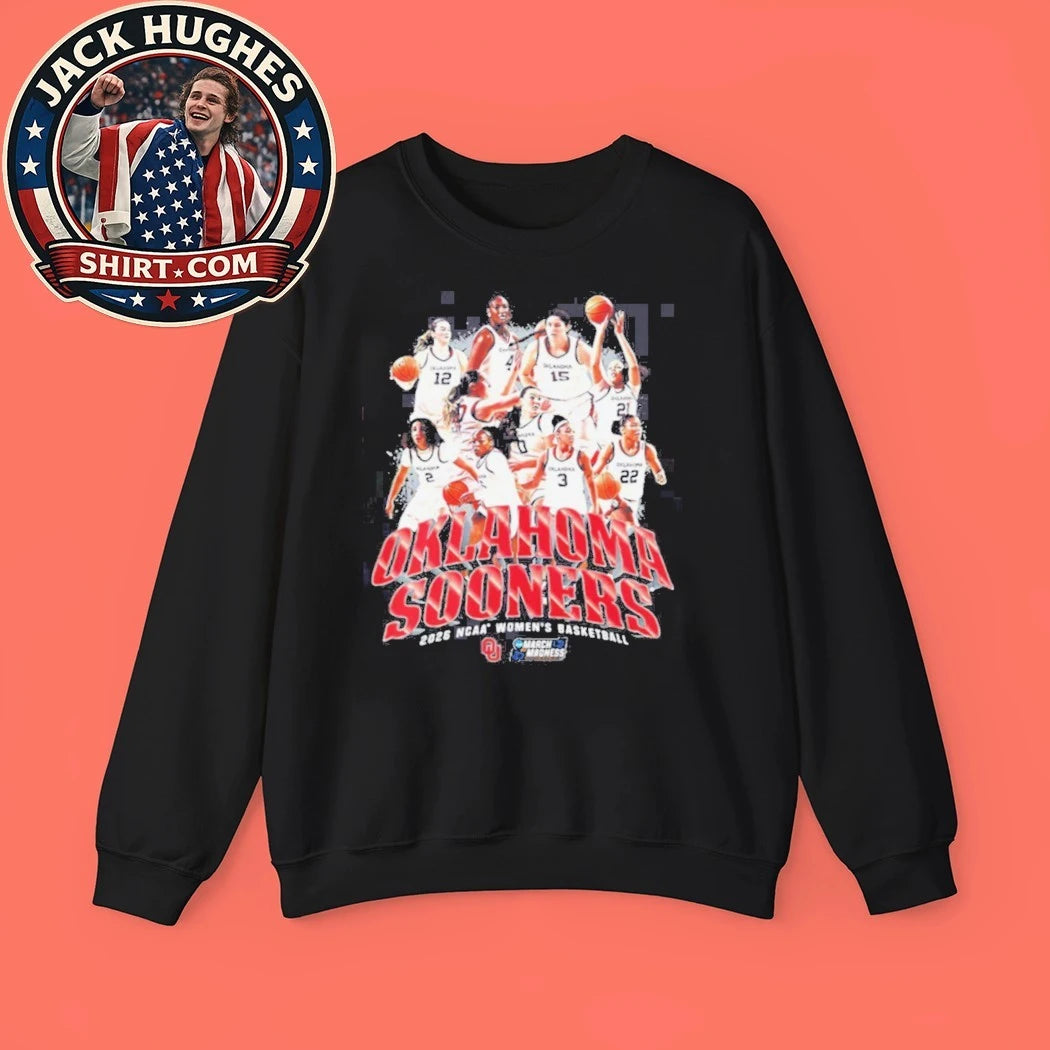 Oklahoma Sooners 2026 Ncaa Basketball March Madness Shirt