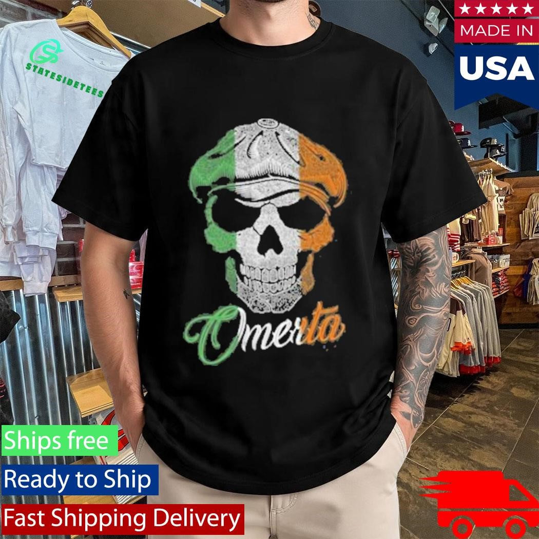 Omerta Irish Skull Shirt