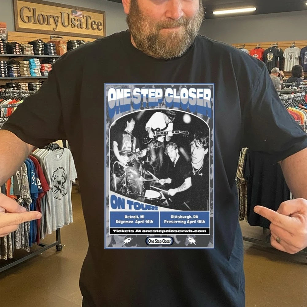 One Step Closer Apr 14 2026 Detroit MI Poster Shirt
