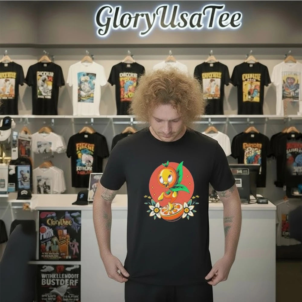 Only Hope Supply Orange Bird Shirt