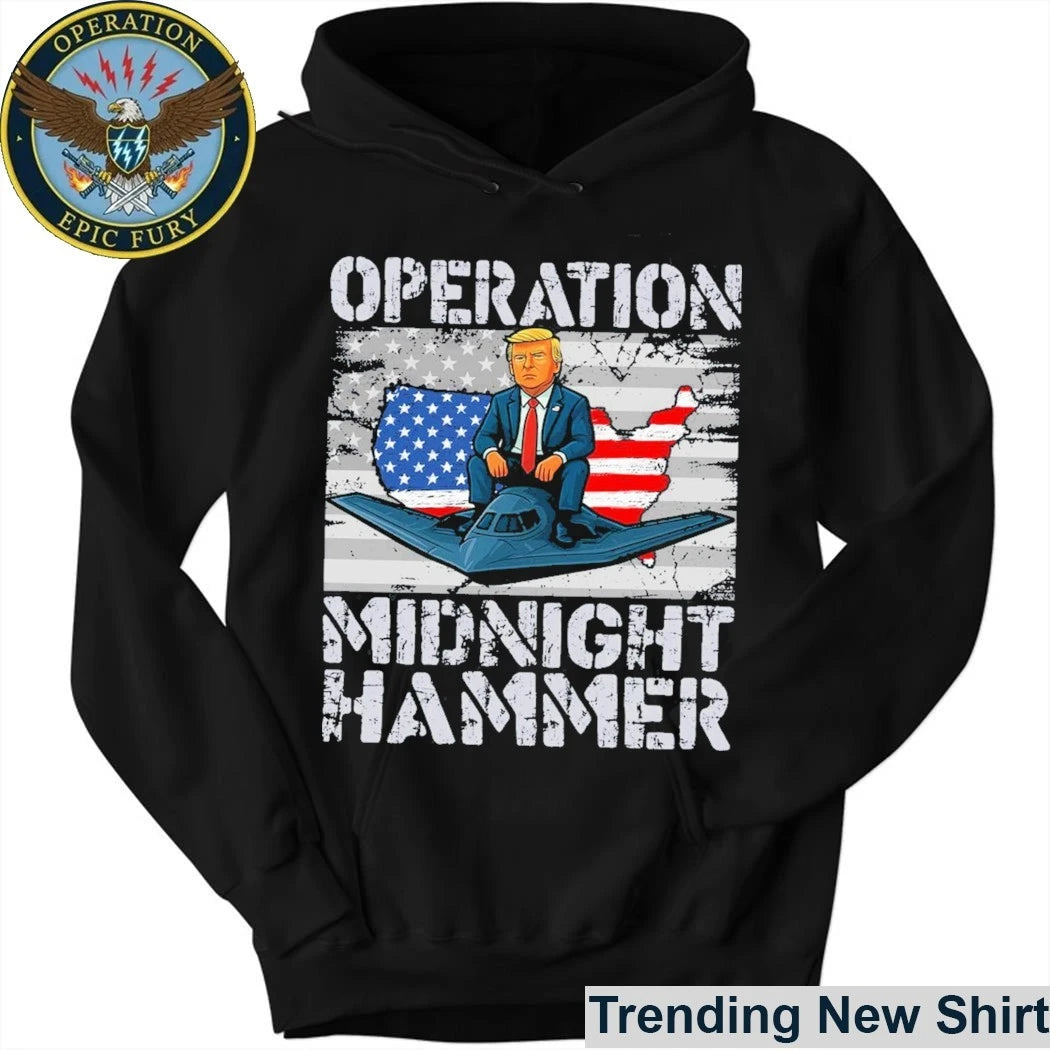 Operation Midnight Hammer USA Flag T-Shirt