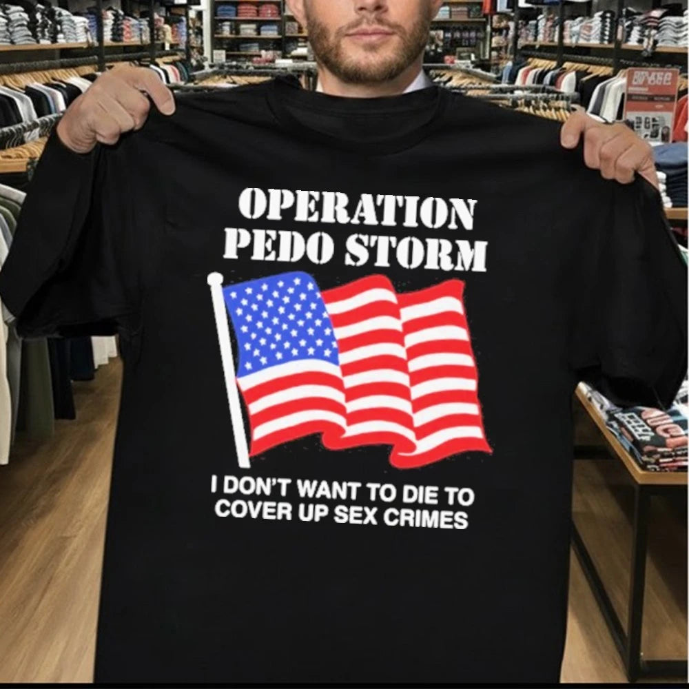 Operation Storm I Don’t Want To Die To Cover Up Crimes Shirt
