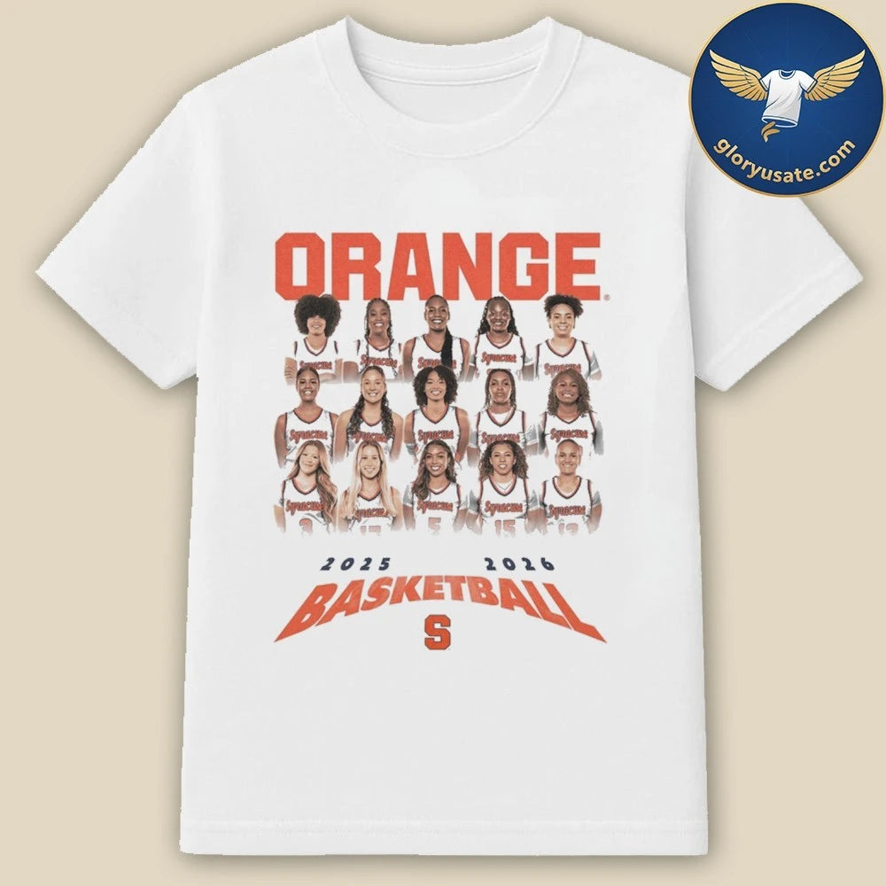 Orange Syracuse Women’s Team Basketball 2025-2026 Shirt