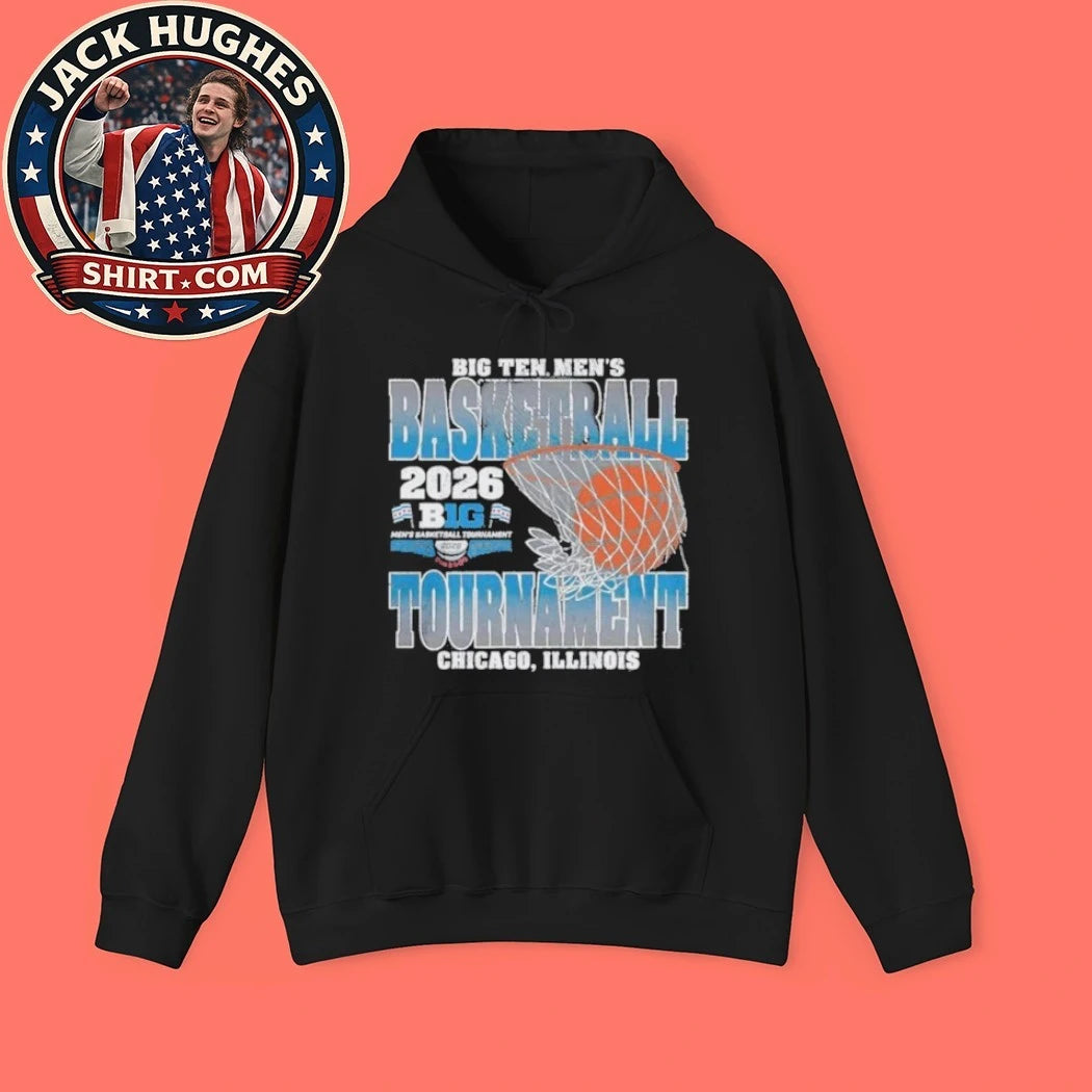Original 2026 Big Ten Mens Basketball Tournament Chicago Illinois Shirt