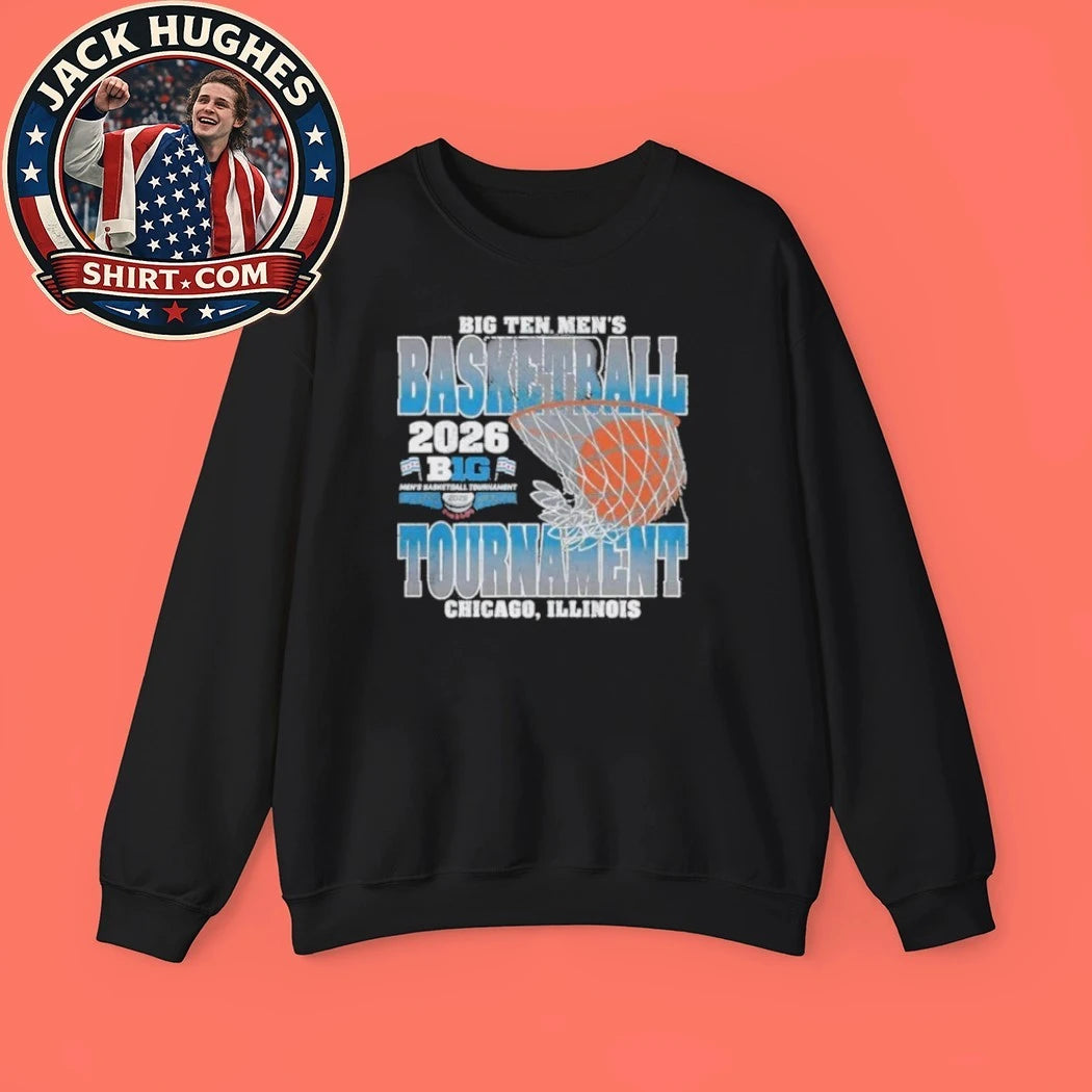 Original 2026 Big Ten Mens Basketball Tournament Chicago Illinois Shirt