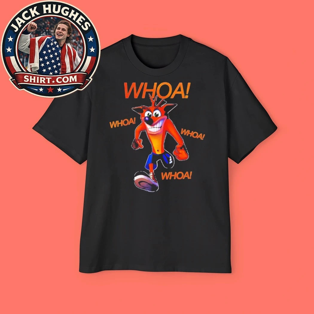 Original Crash Bandicoot Whoa Whoa Whoa Women Shirt