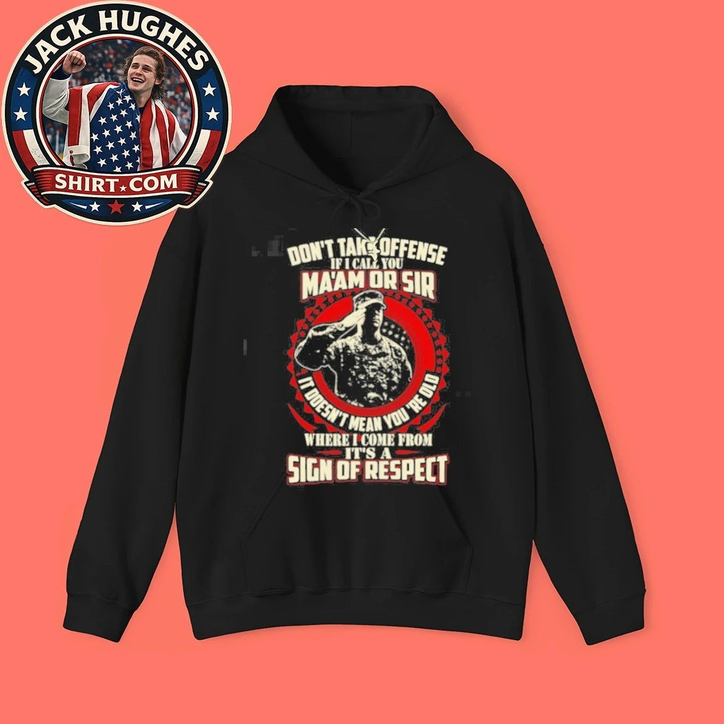 Original Ma #8217 Am Or Sir Sign Of Respect Military Saluting Soldier Shirt