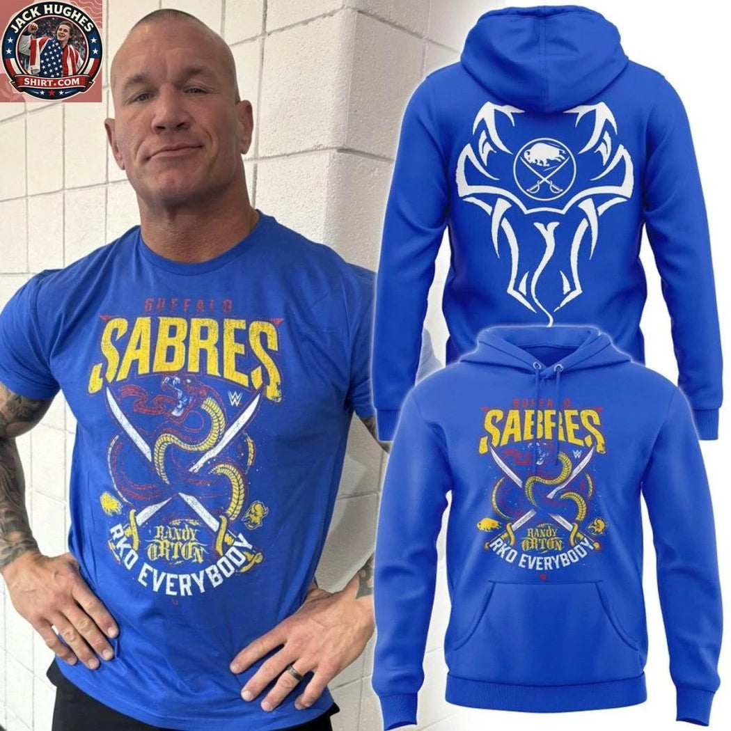 Original Randy Orton x Buffalo Sabres 2026 RKO Everybody Logo Two Sided Shirt