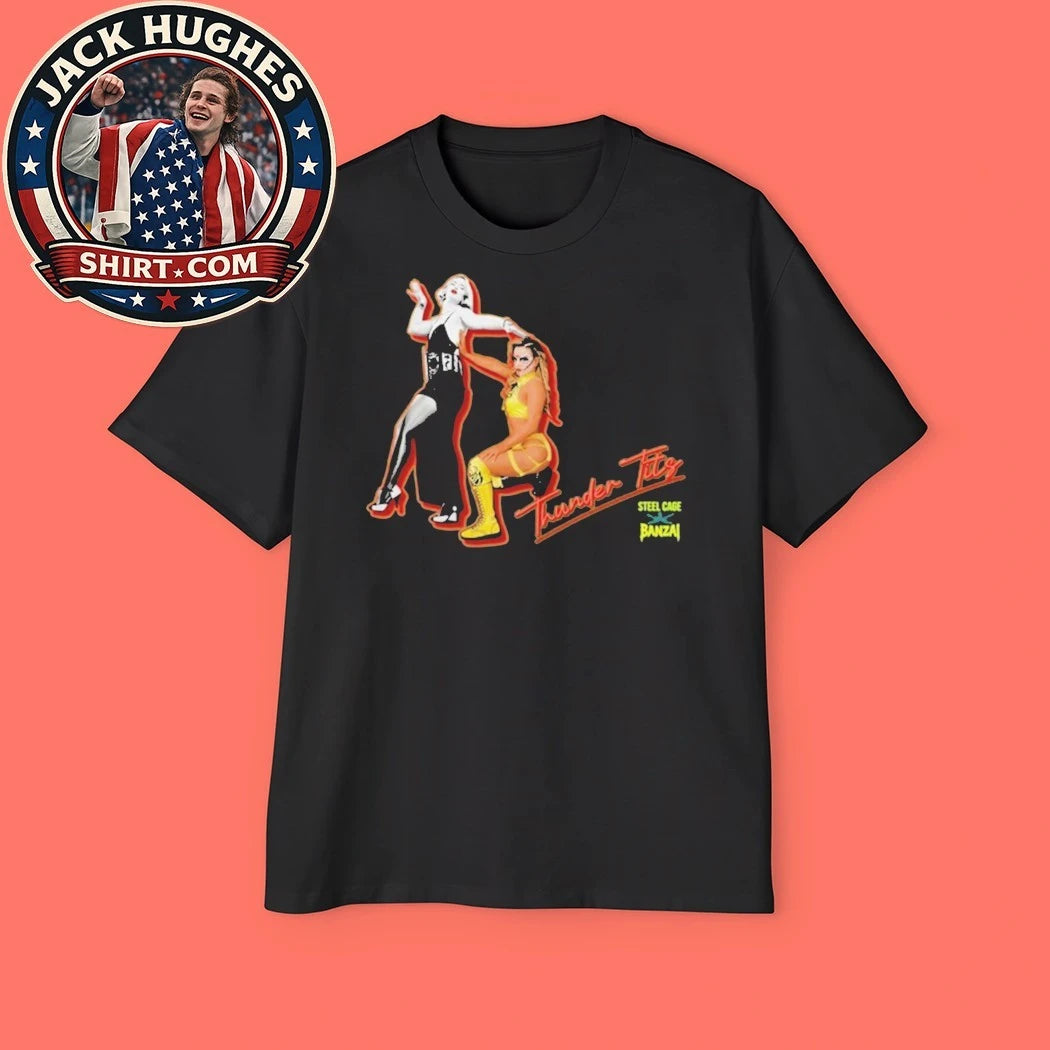 Original Steel Cage Banzai Thunder Tits Unisex Shirt