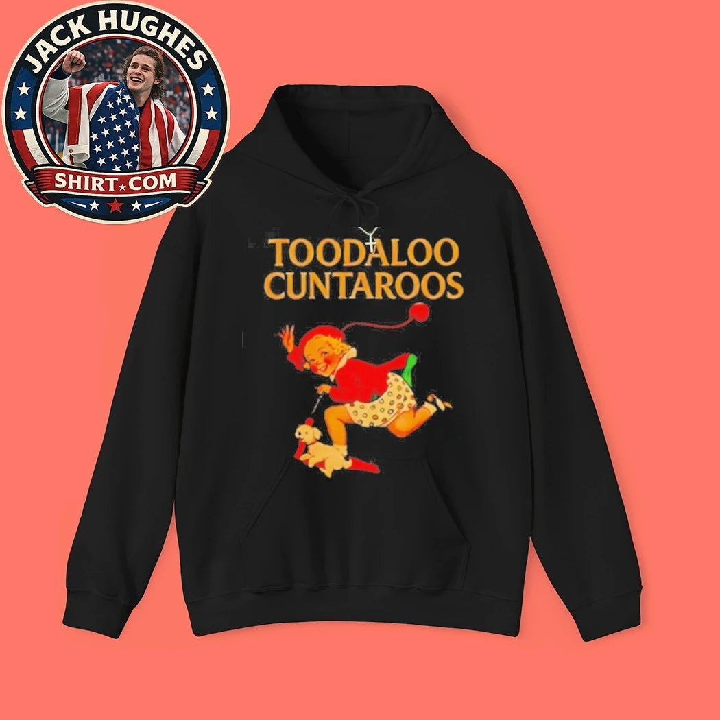 Original Toodaloo Cuntaroos Funny Vintage Girl On Scooter Humor Shirt