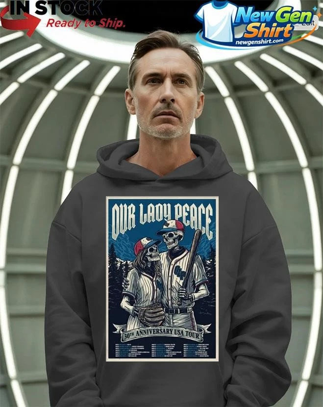 Our Lady Peace 30th Anniversary America 2026 Tour Shirt