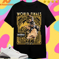 PBR World Finals 2025 Art Deco Bull Rider Texas Shirts