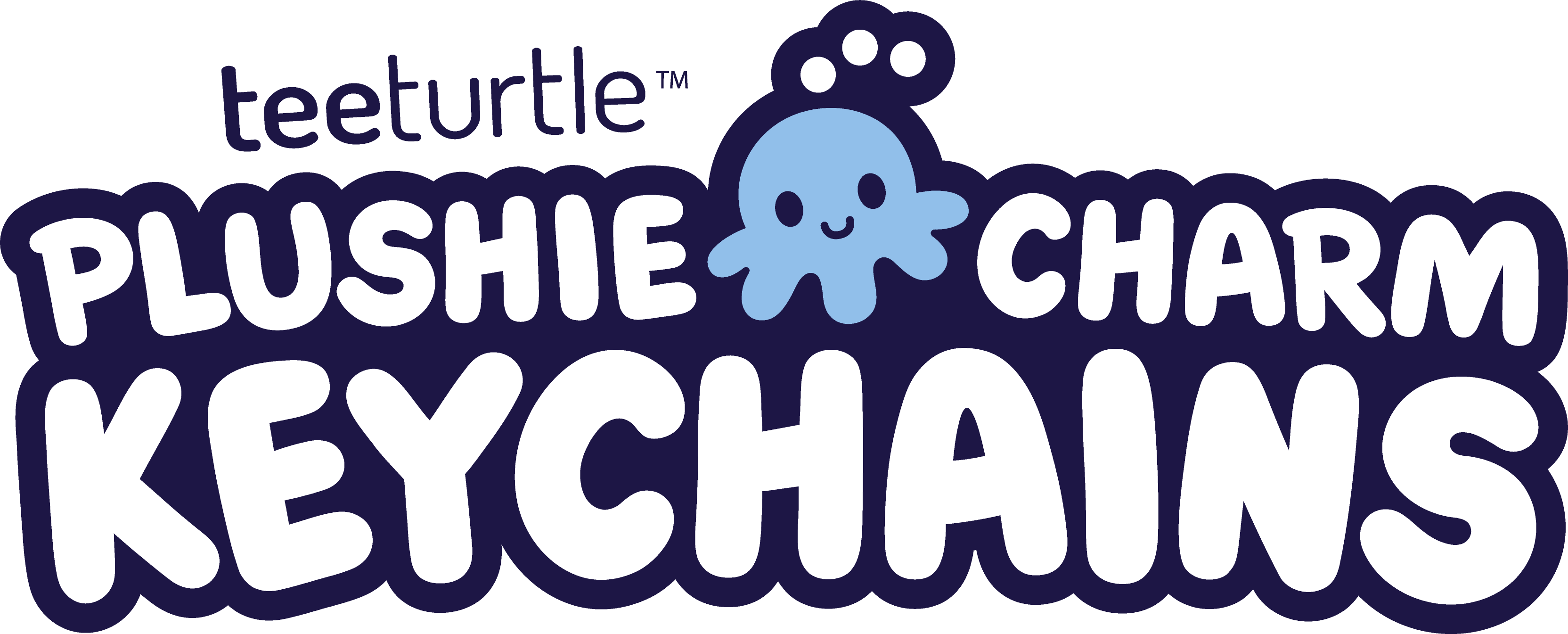 TeeTurtle Panda Plushie Charm Keychain