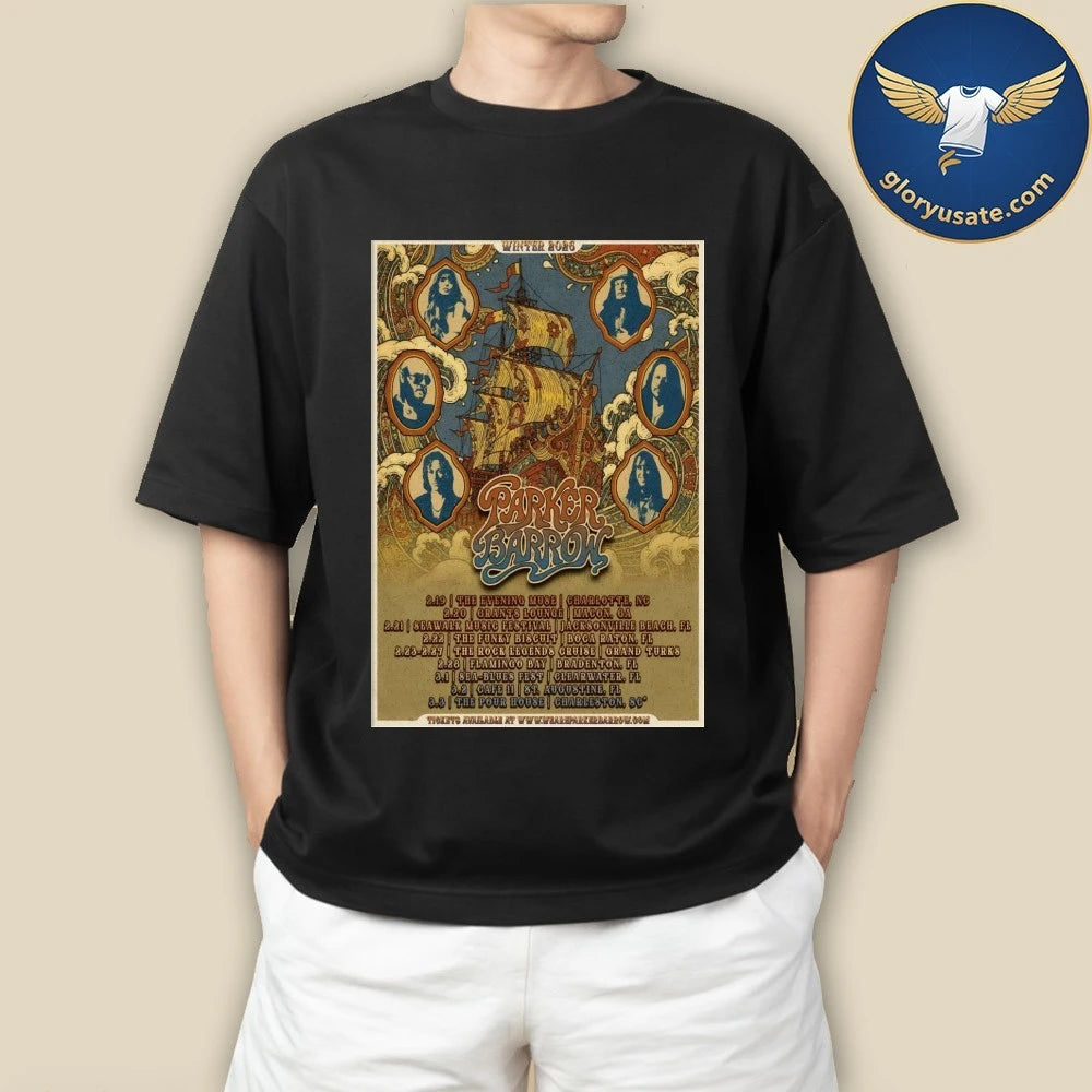 Parker Barrow Winter 2026 Tour Poster Shirt