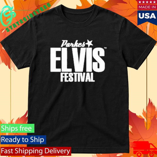 Parkes Elvis Festival 2025 Logo Shirt