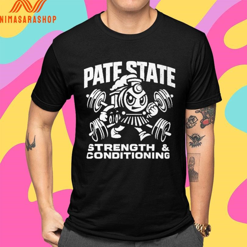 Pate State Strength And Conditioning Shirts
