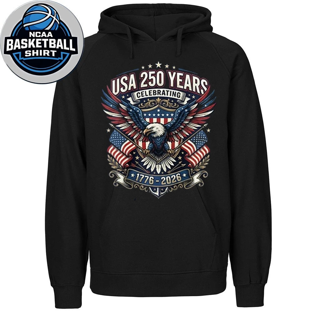 Patriotic USA 250 Years Eagle Shirt