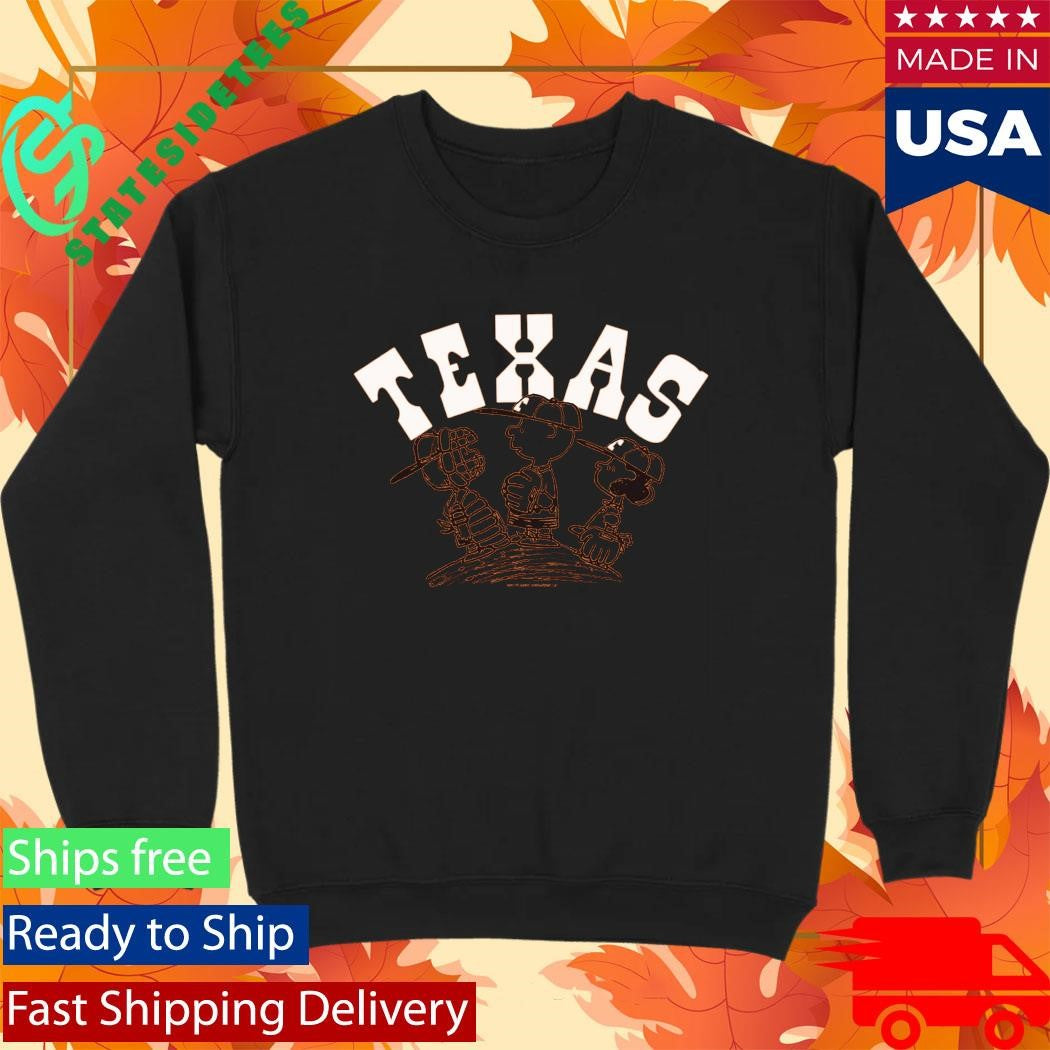 Peanuts Texas Baseball Mound Shirt