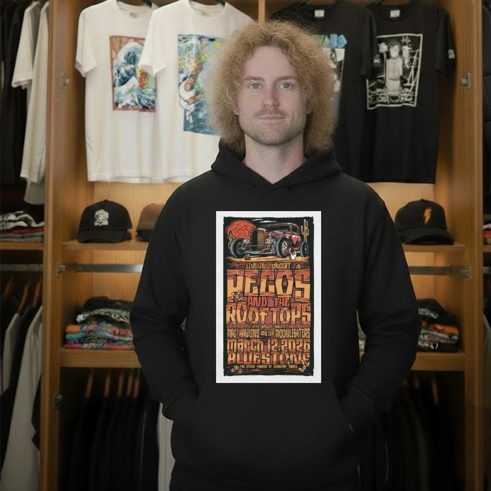 Pecos And The Rooftops March 12 2026 In Columbus OH Poster Shirt