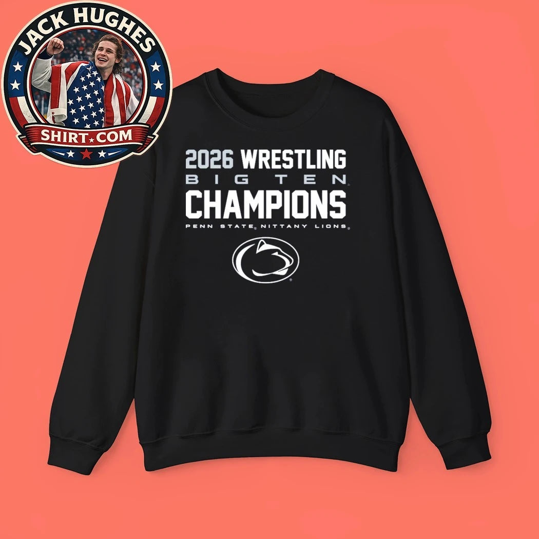 Penn State Nittany Lions 2026 B1G Wrestling Champions Shirt