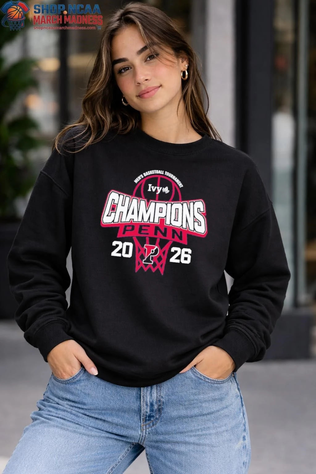 Pennsylvania Quakers 2026 Ivy League Men’s Basketball Tournament Champions T-Shirt