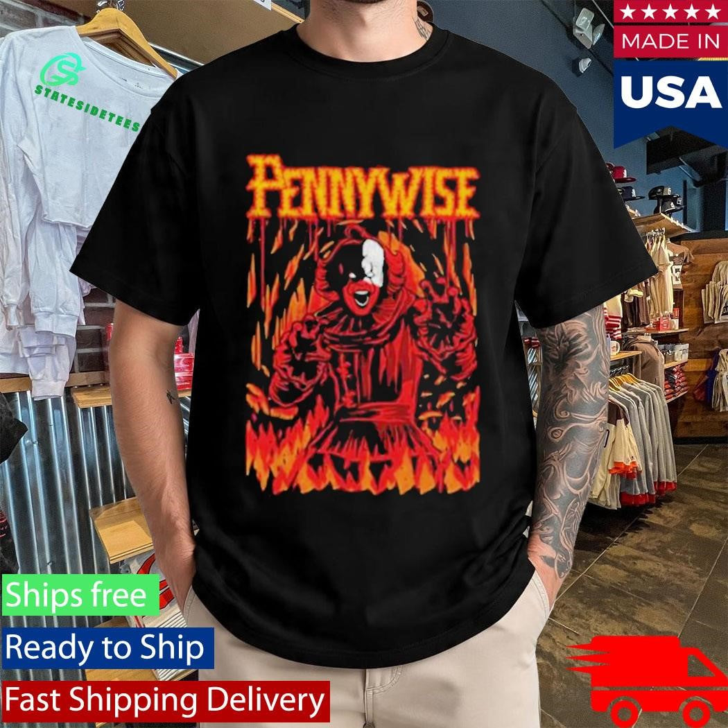 Pennywise Clownism Red Shirt