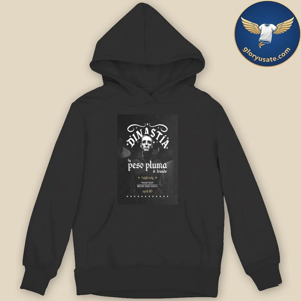 Peso Pluma DINASTIA Tour Apr 30 2026 Madison Square Garden New York NY Poster Shirt