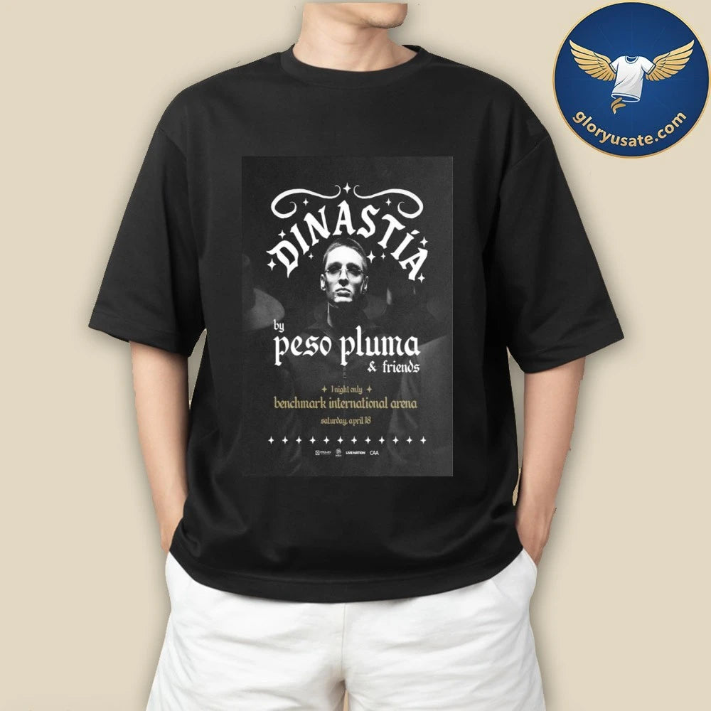 Peso Pluma DINASTIA Tour Tampa FL Apr 18 2026 Poster Shirt
