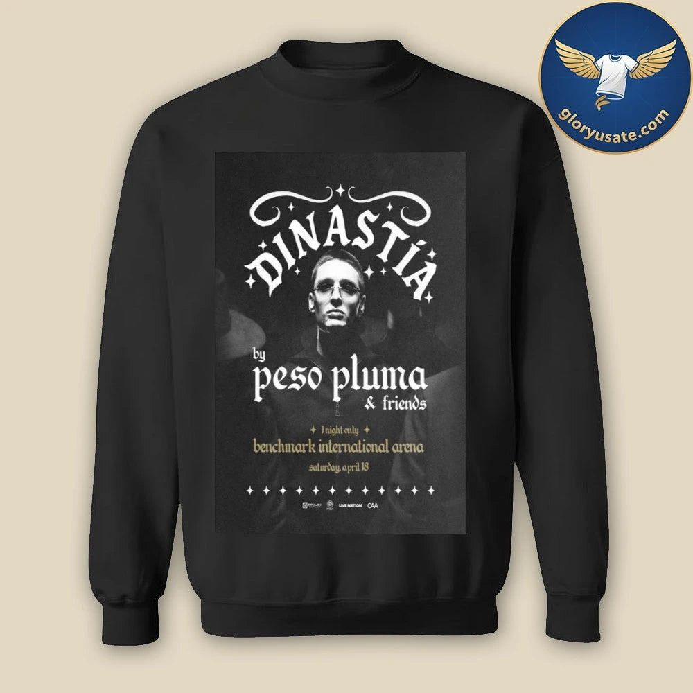 Peso Pluma DINASTIA Tour Tampa FL Apr 18 2026 Poster Shirt