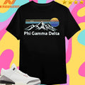 Phi Gamma Delta Fiji Retro Mountain Shirts