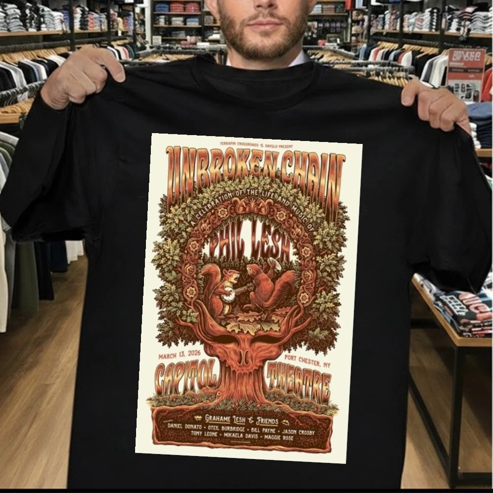 Phil Lesh March 13 2026 Port Chester, NY Poster Shirt