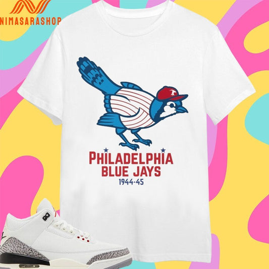 Philadelphia Blue Jays 44-45 Bella Canvas Shirts