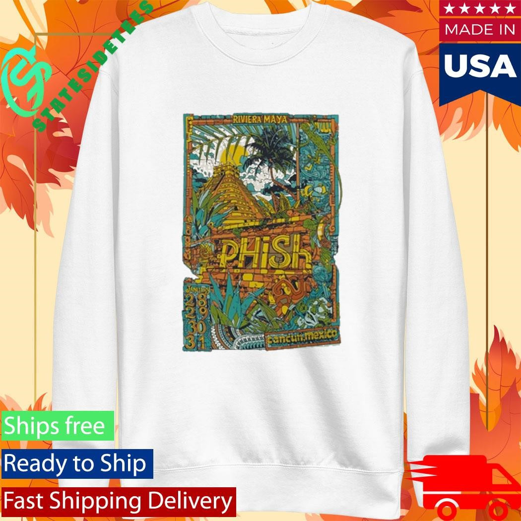 Phish Jan 28-31 2026 At Moon Palace Poster Shirt