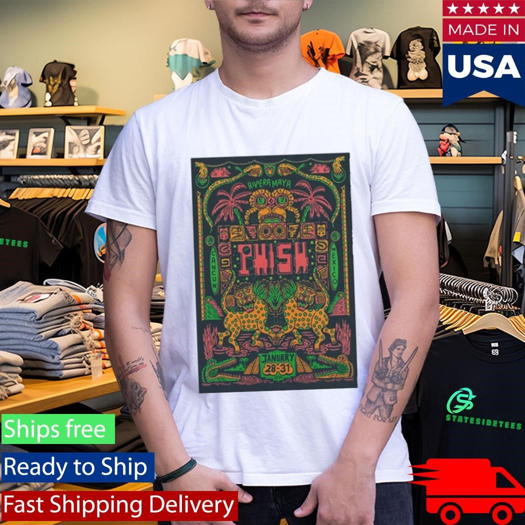 Phish Jan 28-31 2026 Cancun, Mexico Shirt
