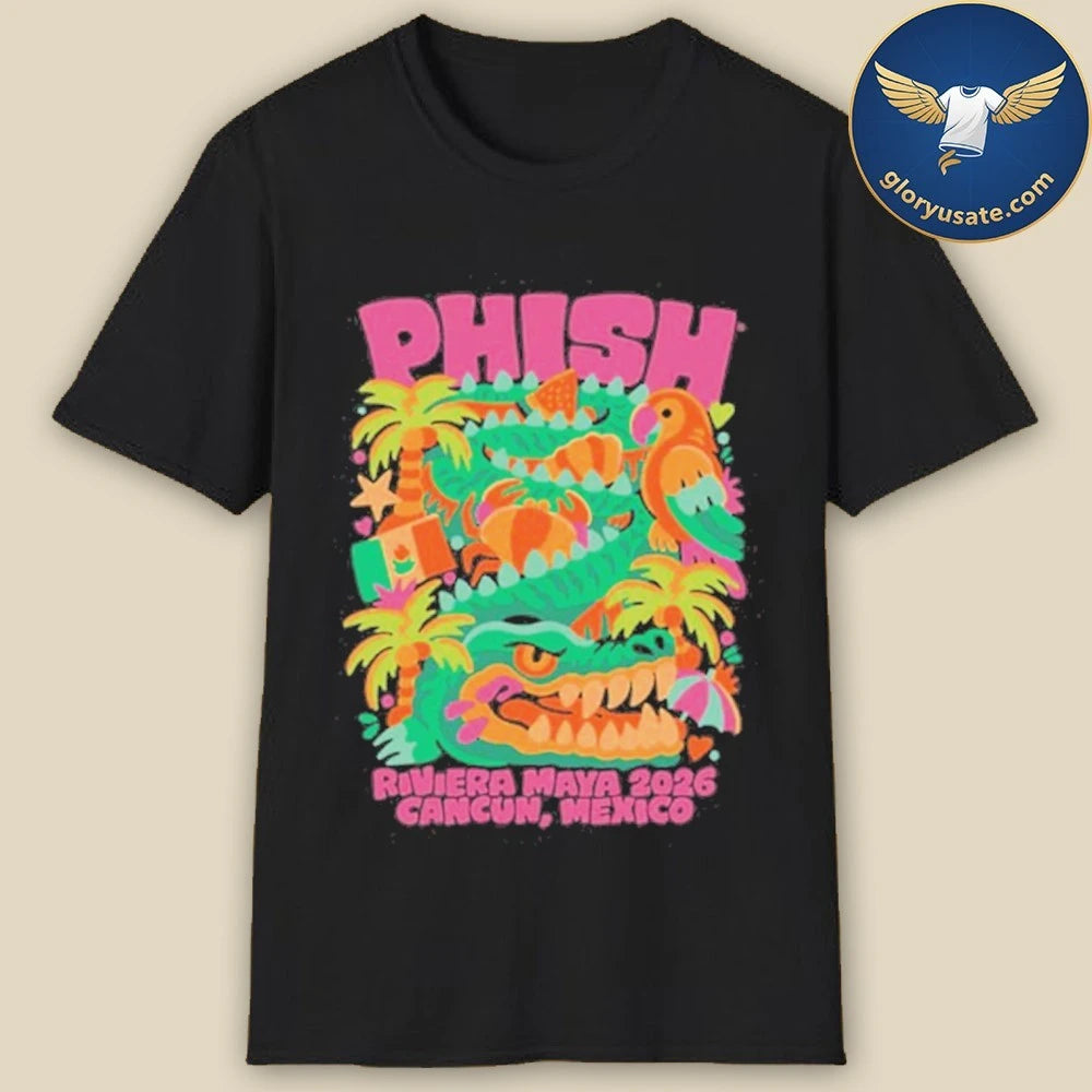 Phish Winding Gator 2026 Shirt
