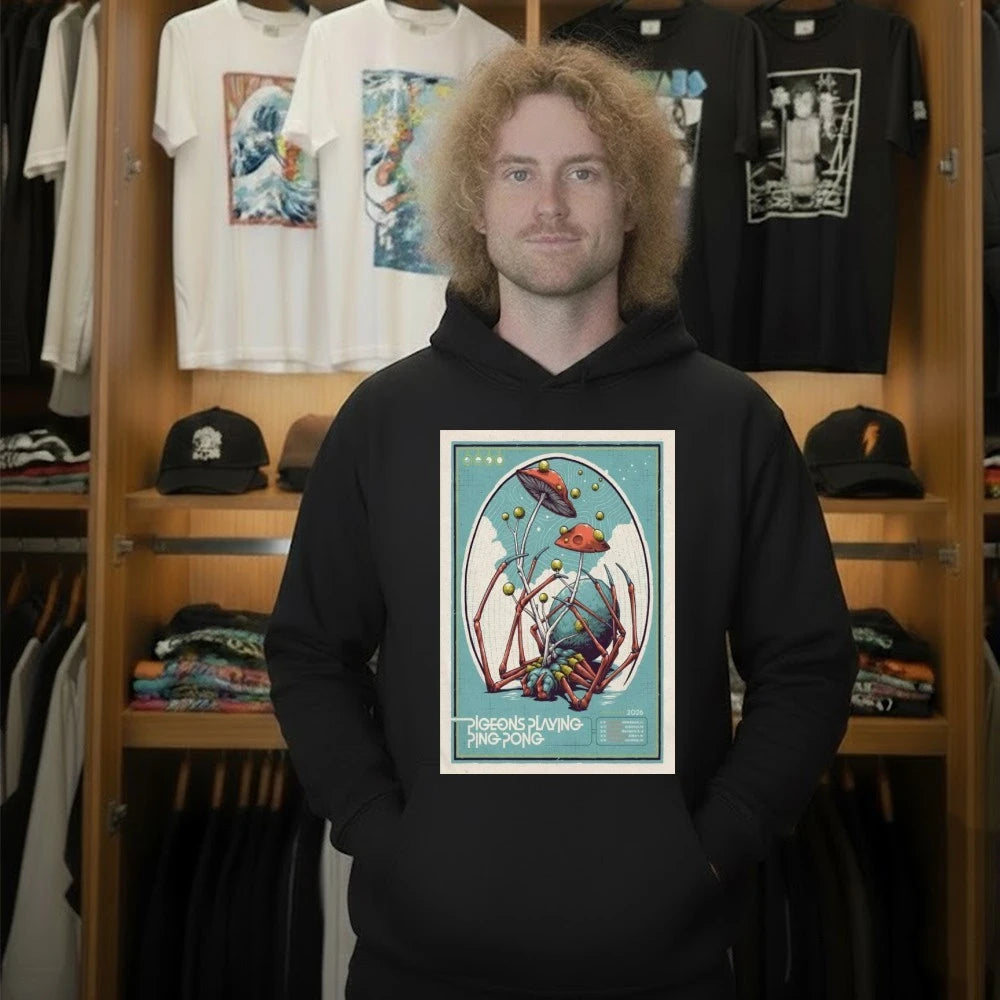 Pigeons Playing Ping Pong Indianapolis IN Mar 12 2026 Poster Shirt