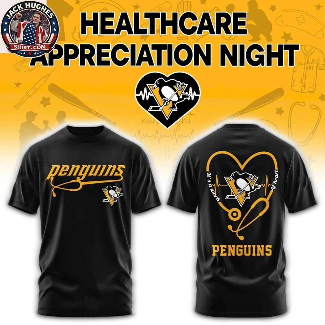 Pittsburgh Penguins Healthcare Appreciation Night 2026 T-Shirt