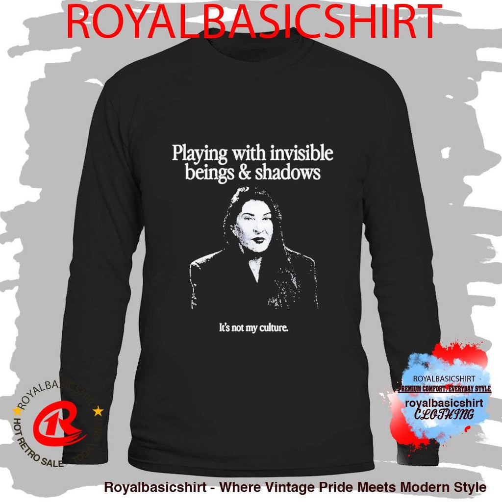 Playing With Invisible Beings And Shadows Shirt