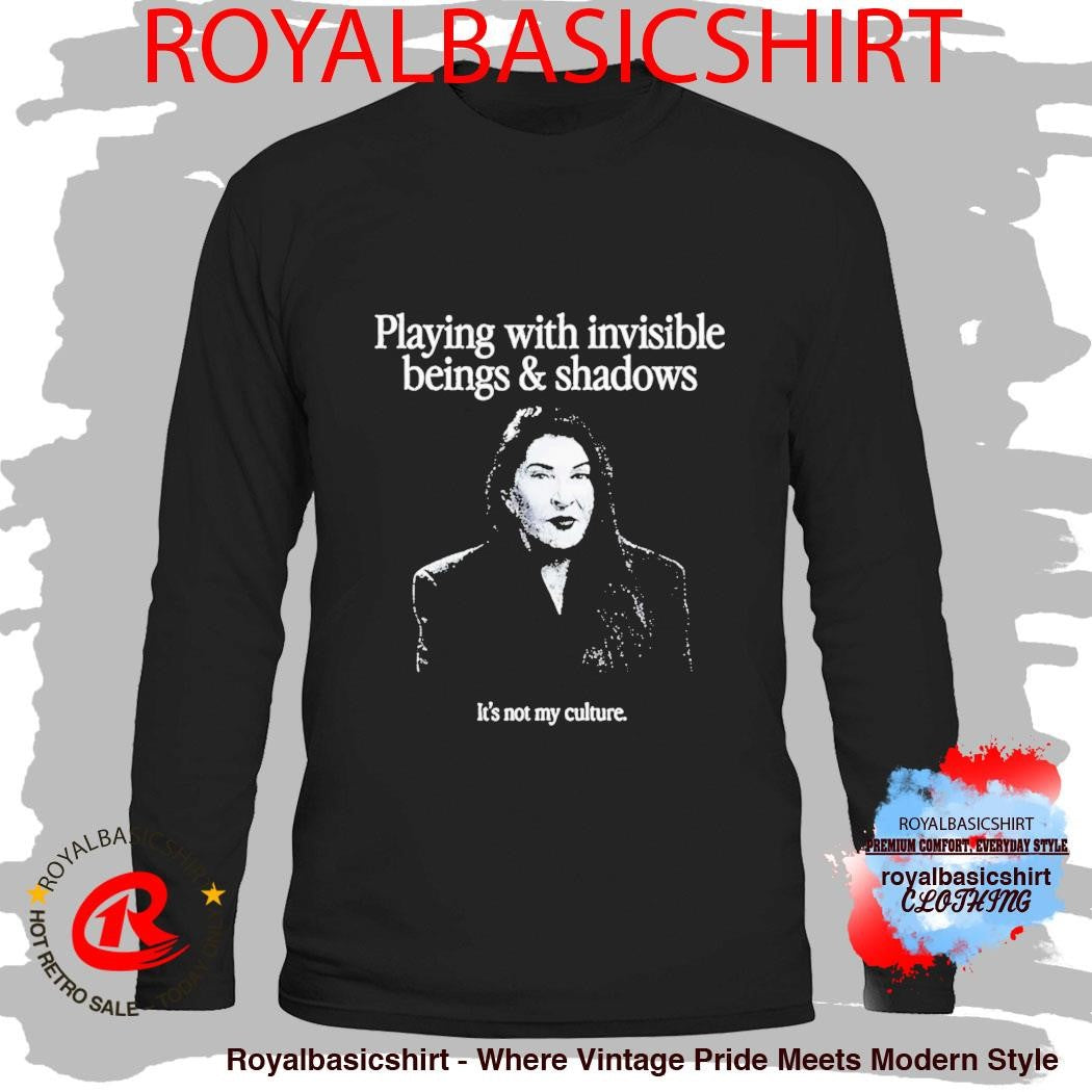 Playing With Invisible Beings And Shadows Shirt