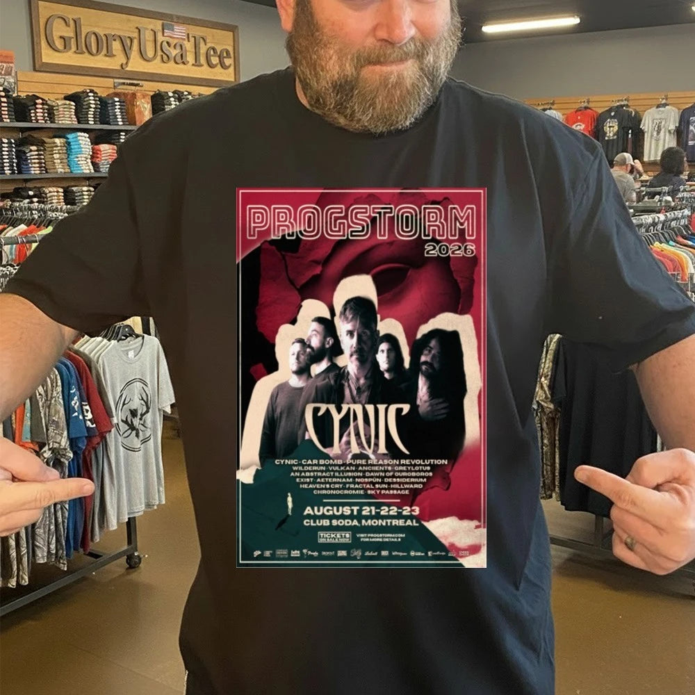 ProgStorm Tour 2026 Poster Shirt