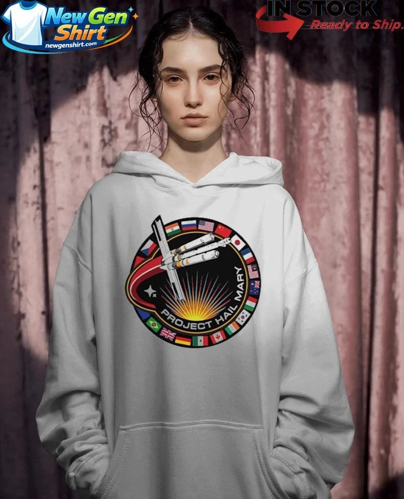 Project Hail Mary Ryan Gosling Mission Patch Shirt