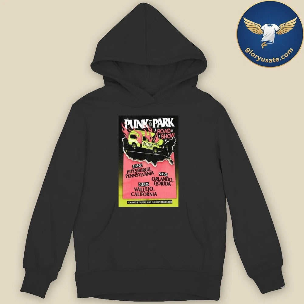 Punk In The Park Pittsburgh Orlando Vallejo Show 2026 Poster Shirt