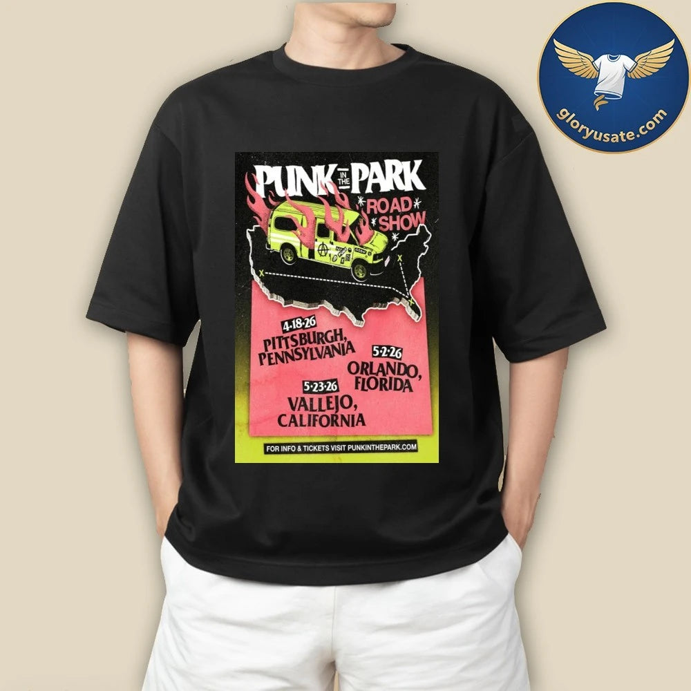 Punk In The Park Pittsburgh Orlando Vallejo Show 2026 Poster Shirt