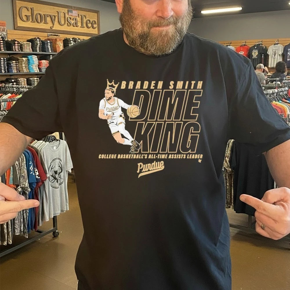 Purdue Basketball Braden Smith All-Time Assists Record Shirt